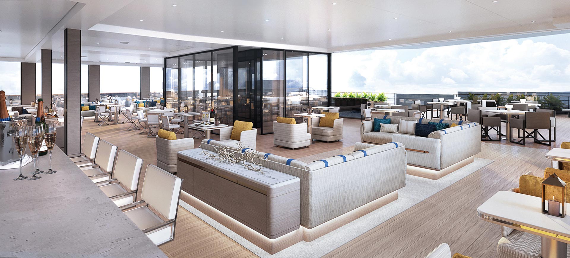 The Ritz-Carlton Yacht Collection - Marina Lounge