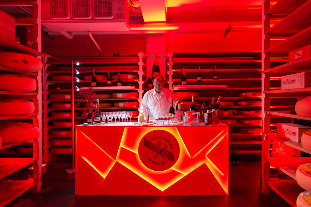 The Food Daring Experience, une immersion dans le mythique marché de Rungis proposée par la maison de champagne Mumm © Mumm The Food Daring Experience, une immersion dans le mythique marché de Rungis proposée par la maison de champagne Mumm © Mumm