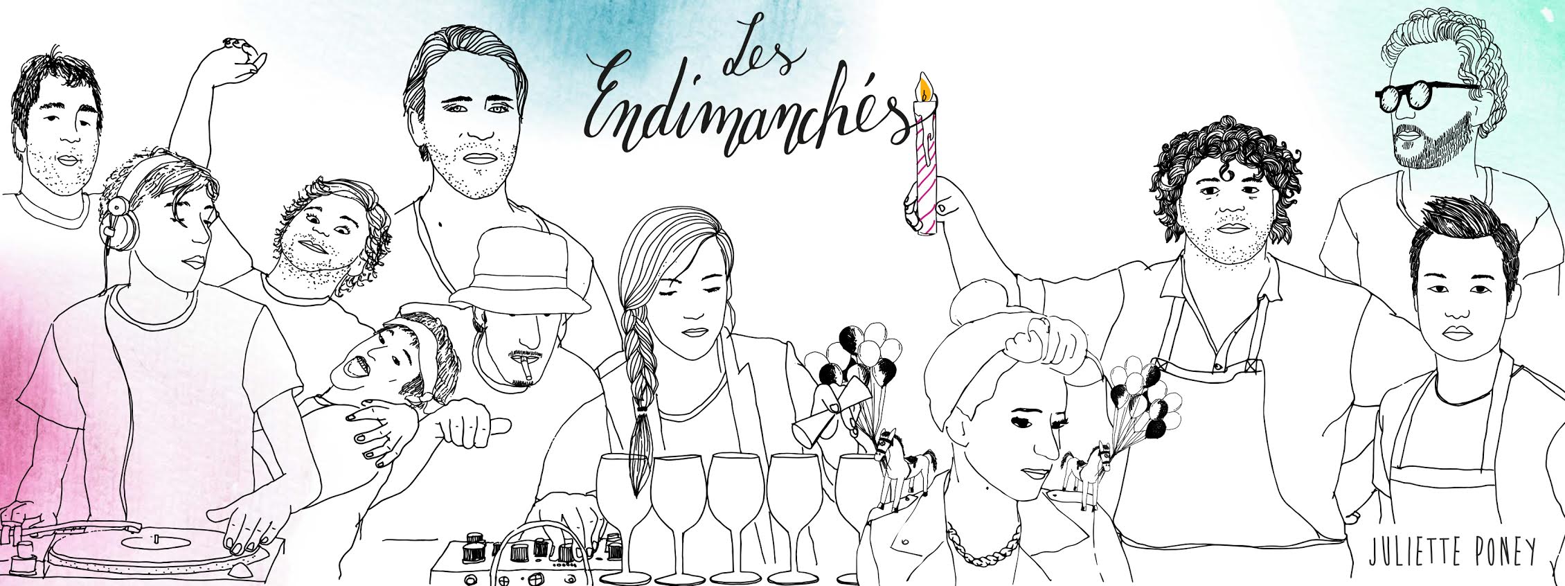 Les Endimanchés fêtent leur premier anniversaire ! Les Endimanchés fêtent leur premier anniversaire !