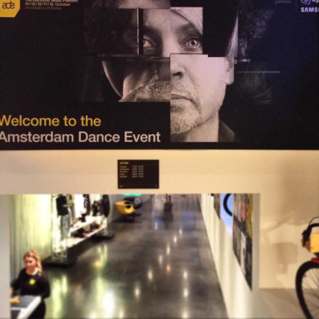 Welcome to Amsterdam Dance Event à Art’Otel, l’un des centres d’accueil des "delegates" et de la presse © Yonder.fr
