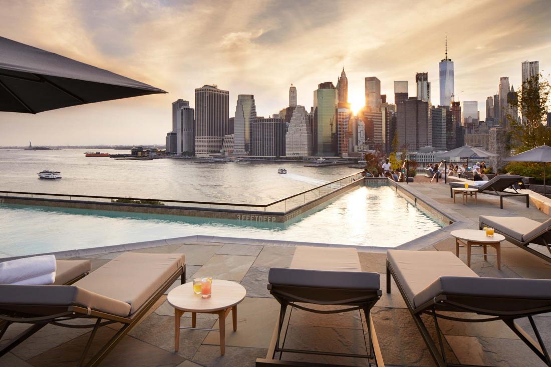 1 Hotel Brooklyn Bridge H 244 Tel Avec Vue Sur Manhattan Et