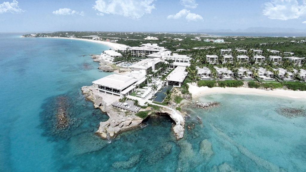 Le Four Seasons Resort Anguilla a ouvert le 20 octobre dernier après avoir subi rénové partiellement ce qui était autrefois le Viceroy Anguilla