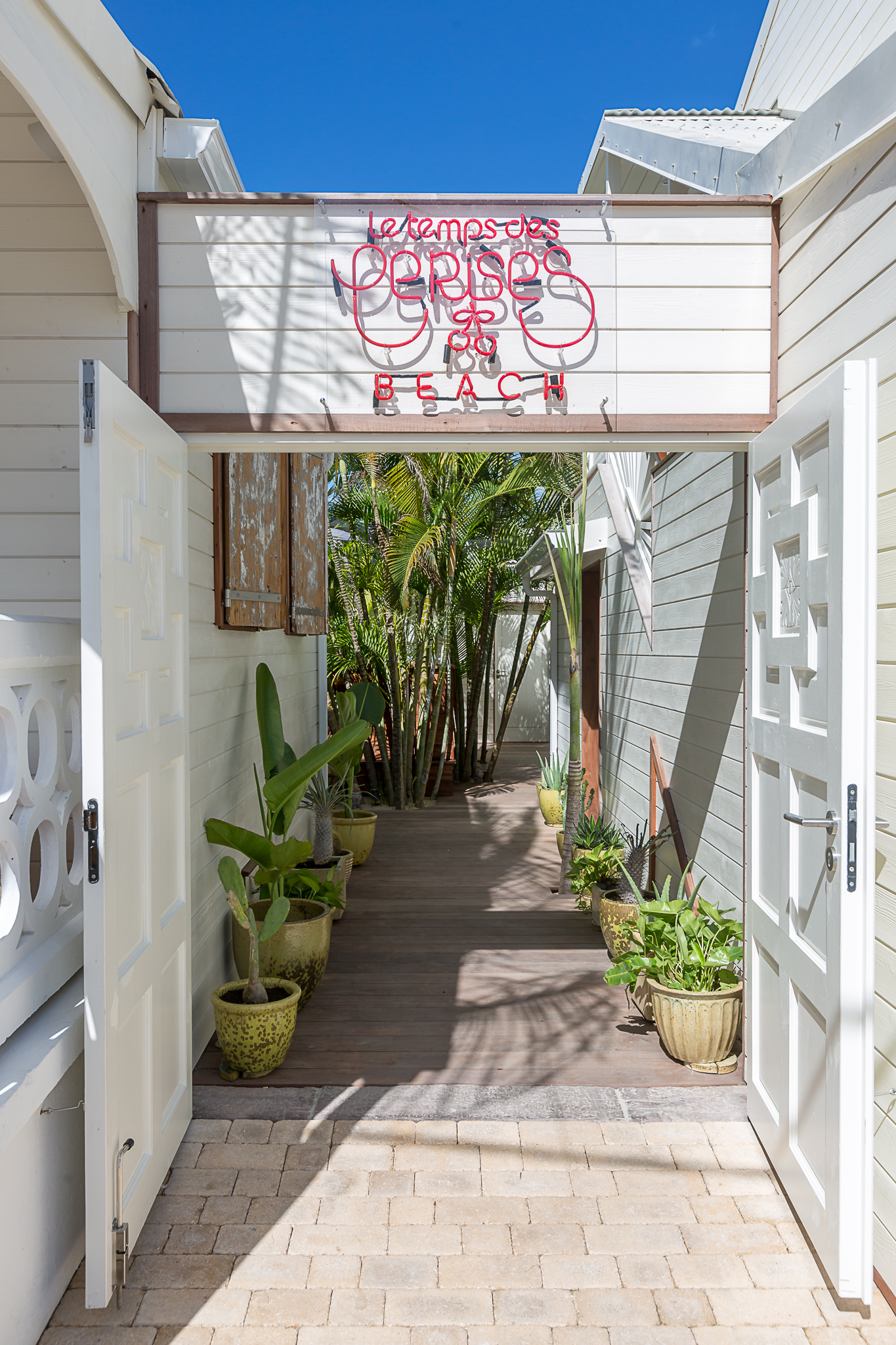 Ambiance caribéenne côté rue