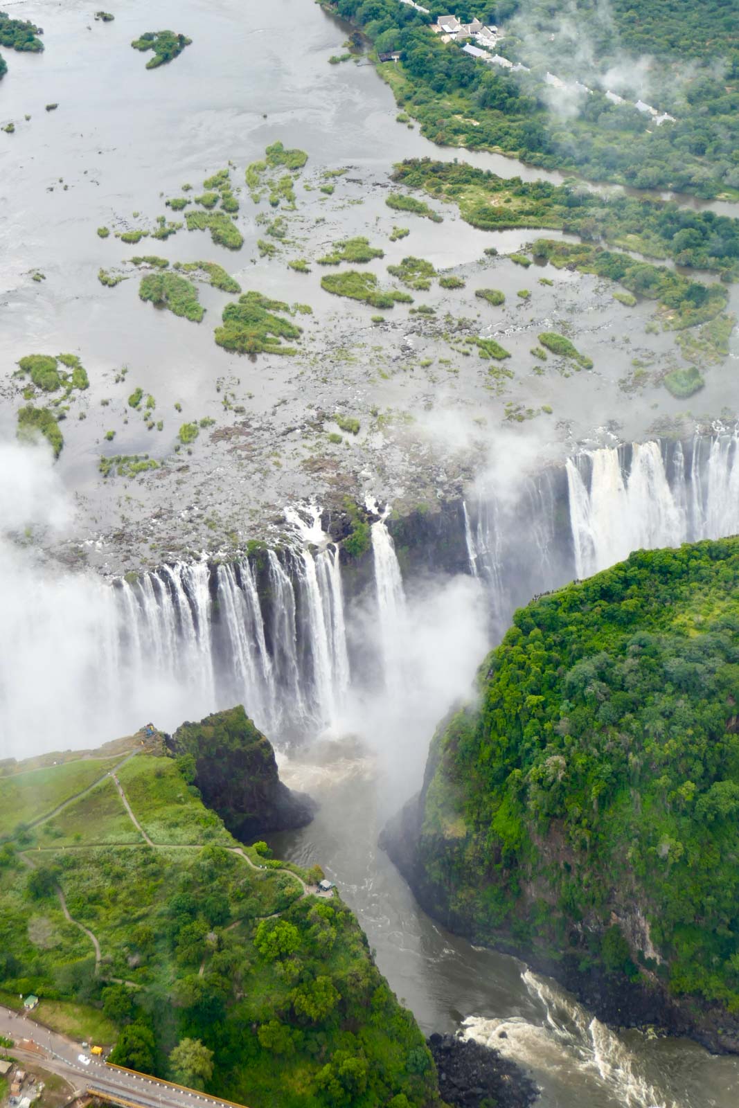 Les chutes Victoria