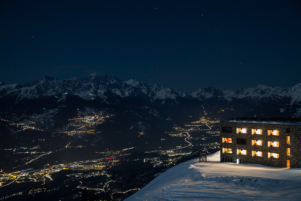 Atmosphère intimiste une fois la nuit tombée