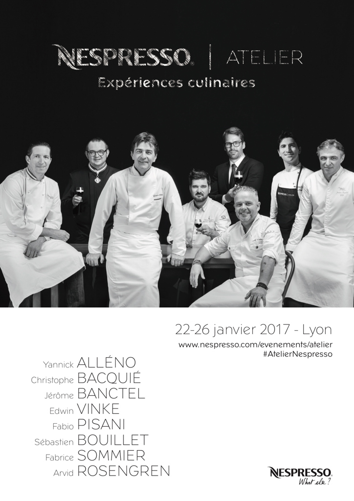 Affiche Atelier Nespresso Lyon 2017