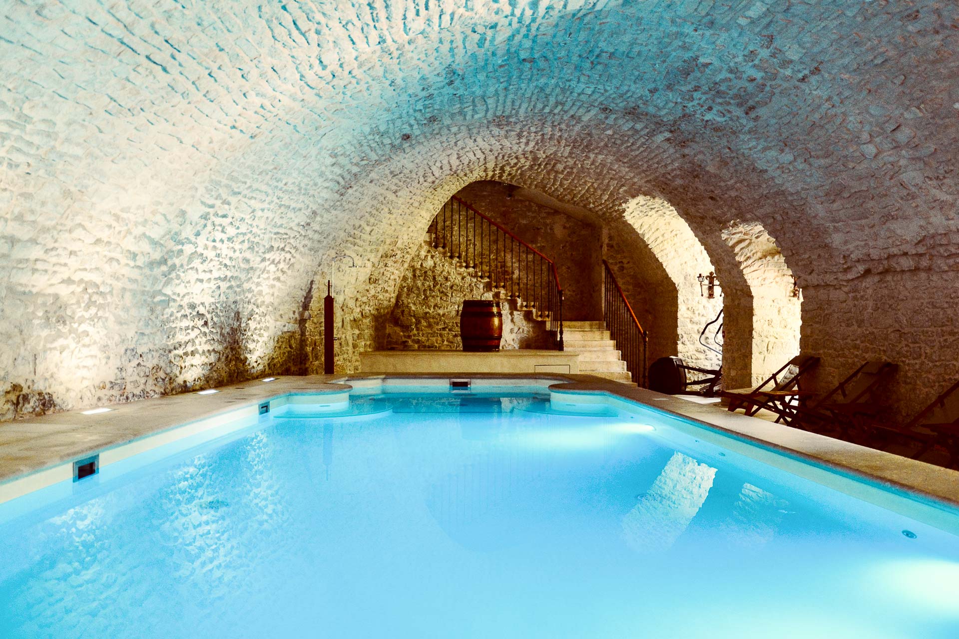 Hôtel Château de Vault de Lugny : piscine.