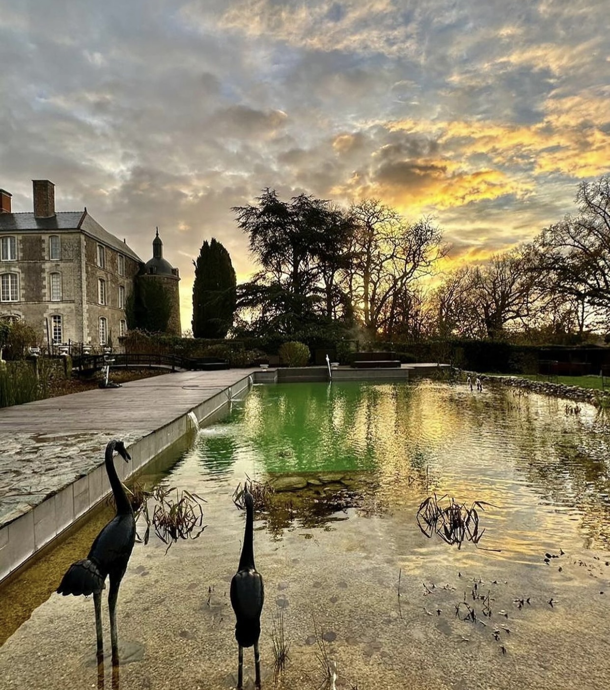 Piscine du Château de l’Epinay © Château de l’Epinay