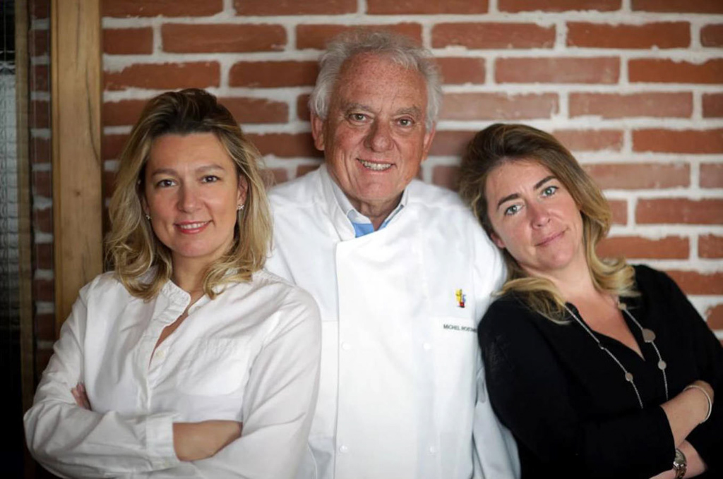 Odette, le nouveau restaurant des Rostang, père et filles