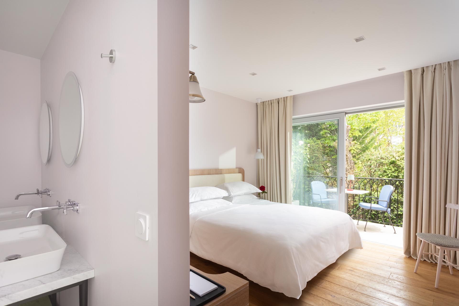Les chambres de l’Auberge La Coste