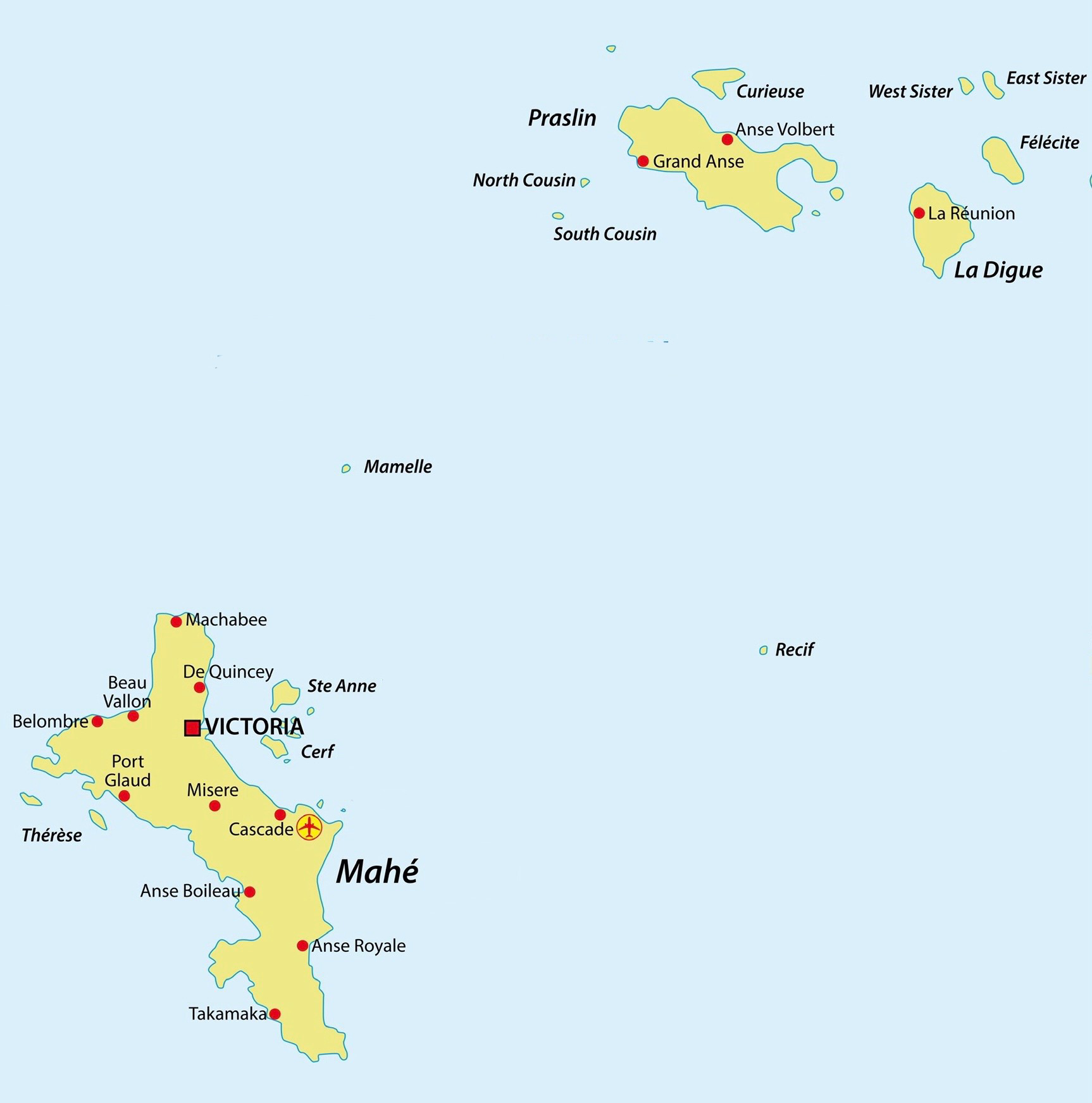 carte seychelles carte seychelles