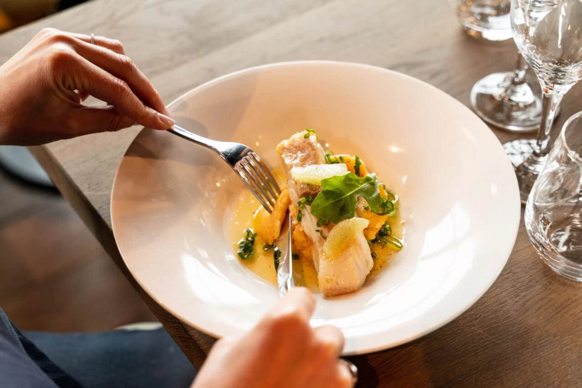 Restaurant L’Haliotis © Le Roz Hôtel Thalasso