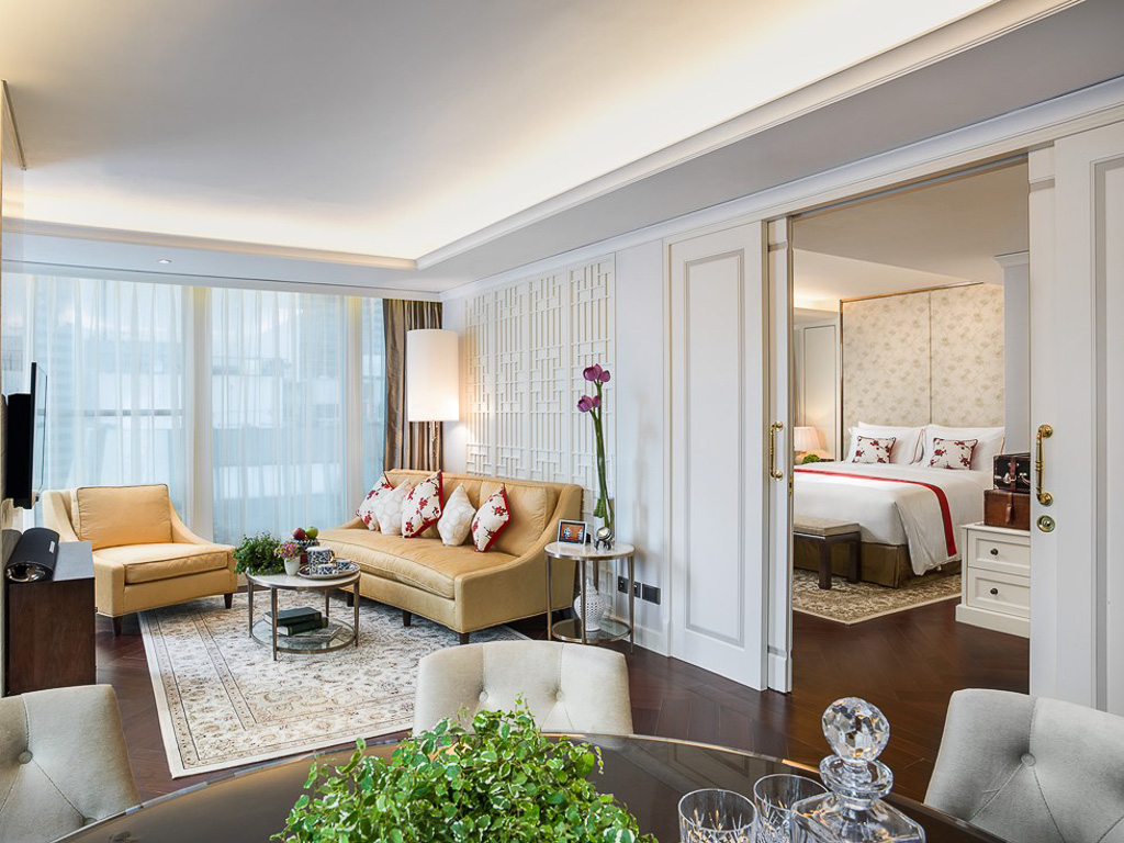 Avec seulement 68 chambres, The Pottinger est l'un des plus intimistes hôtels de luxe de Hong Kong.
