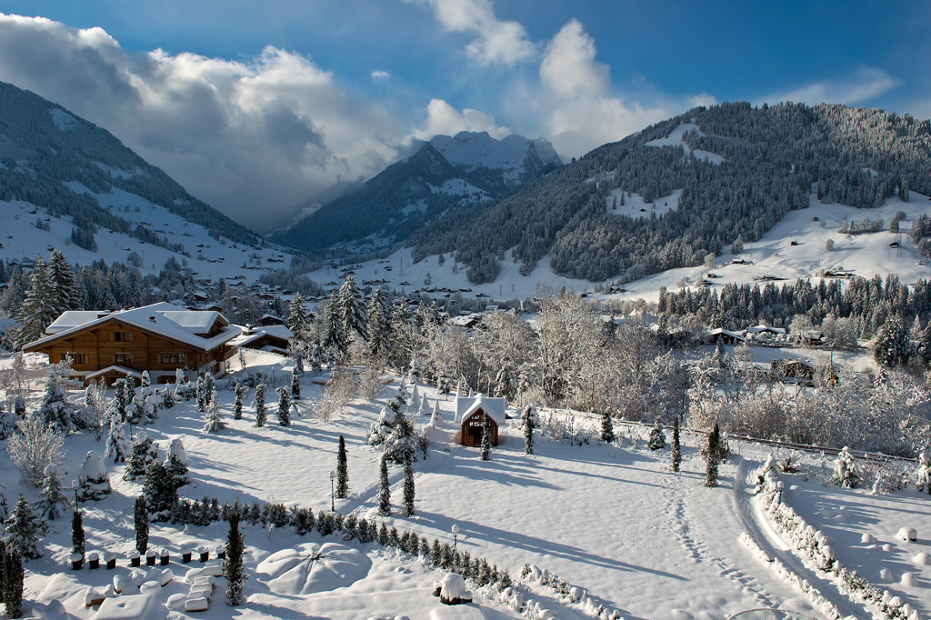 Vue depuis l'hôtel | © The Alpina Gstaad