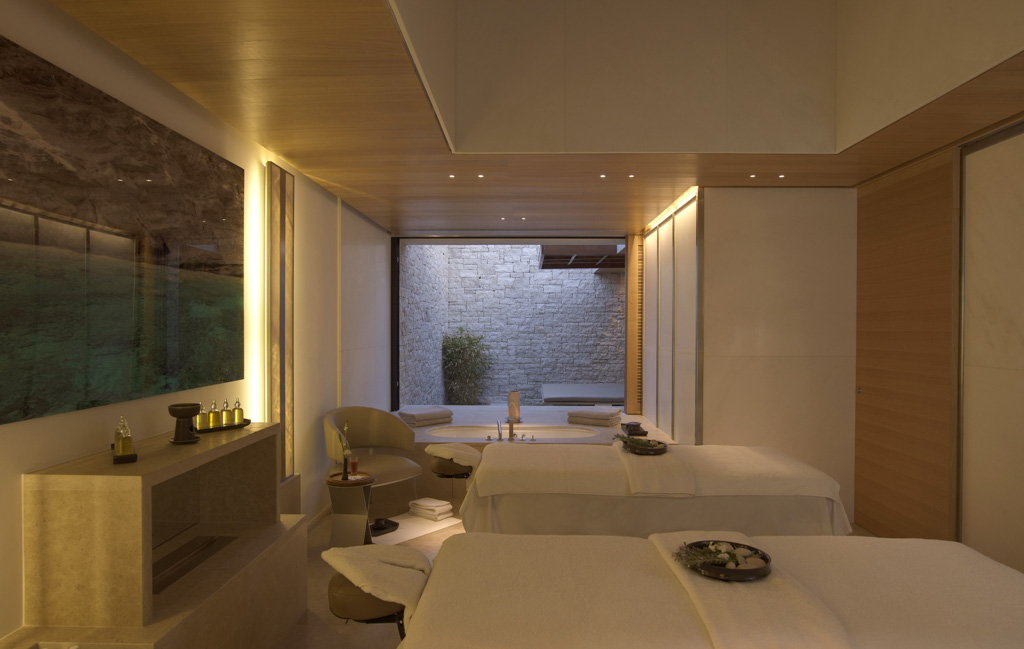 Amanzoe, Grèce - Cabine de traitement