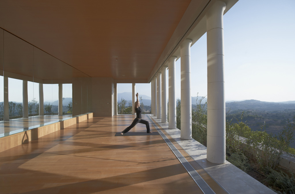Amanzoe, Grèce - Pavillon pour le yoga