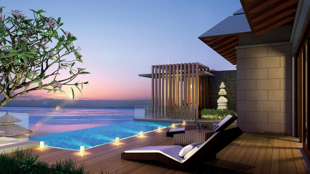 The Ritz-Carlton Bali - L'une des spectaculaires Cliff Villas