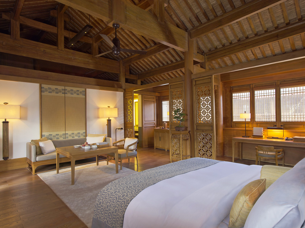 Amandayan (Lijiang, Chine) - Intérieur d'une suite