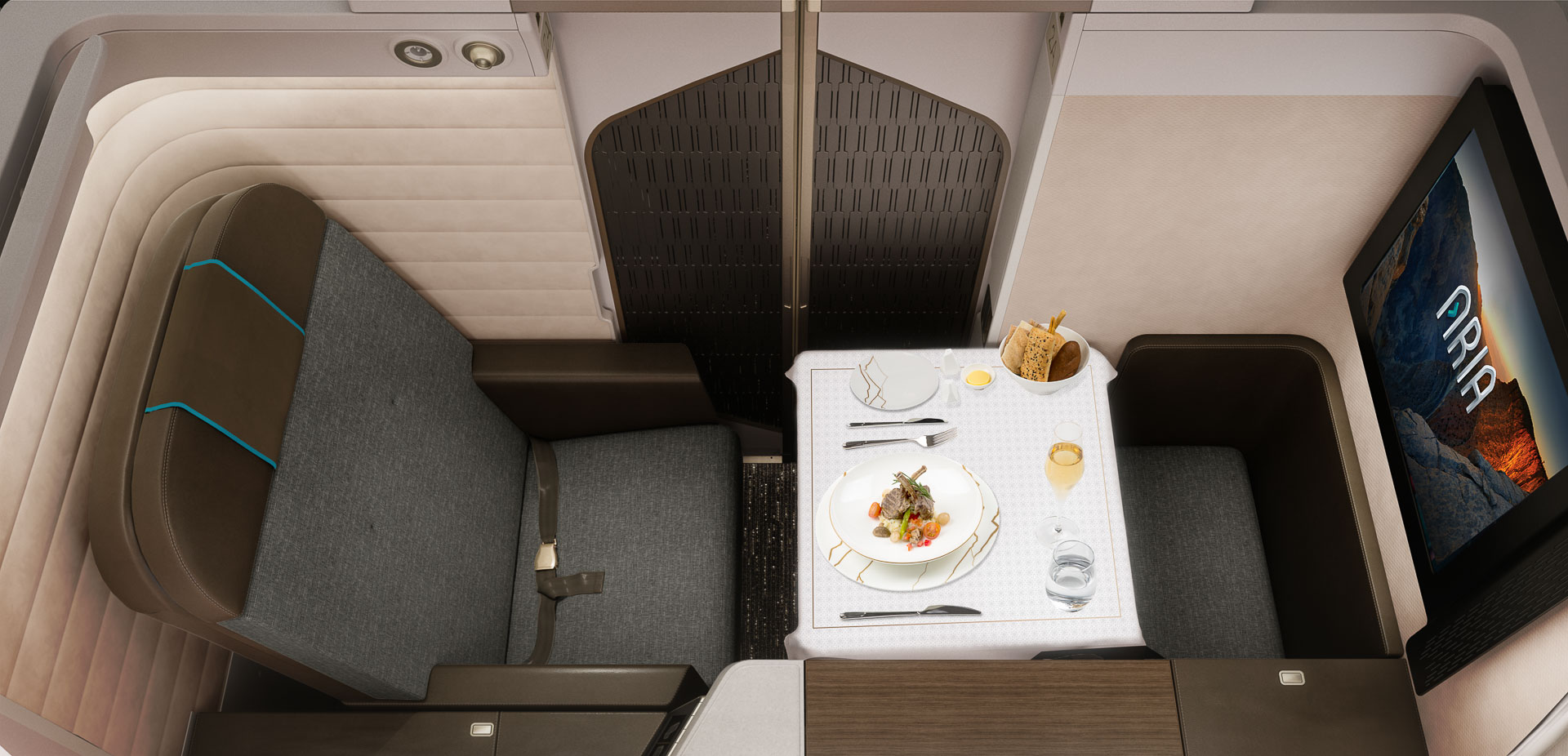 Oman Air - Mini Suite First Class - Siège