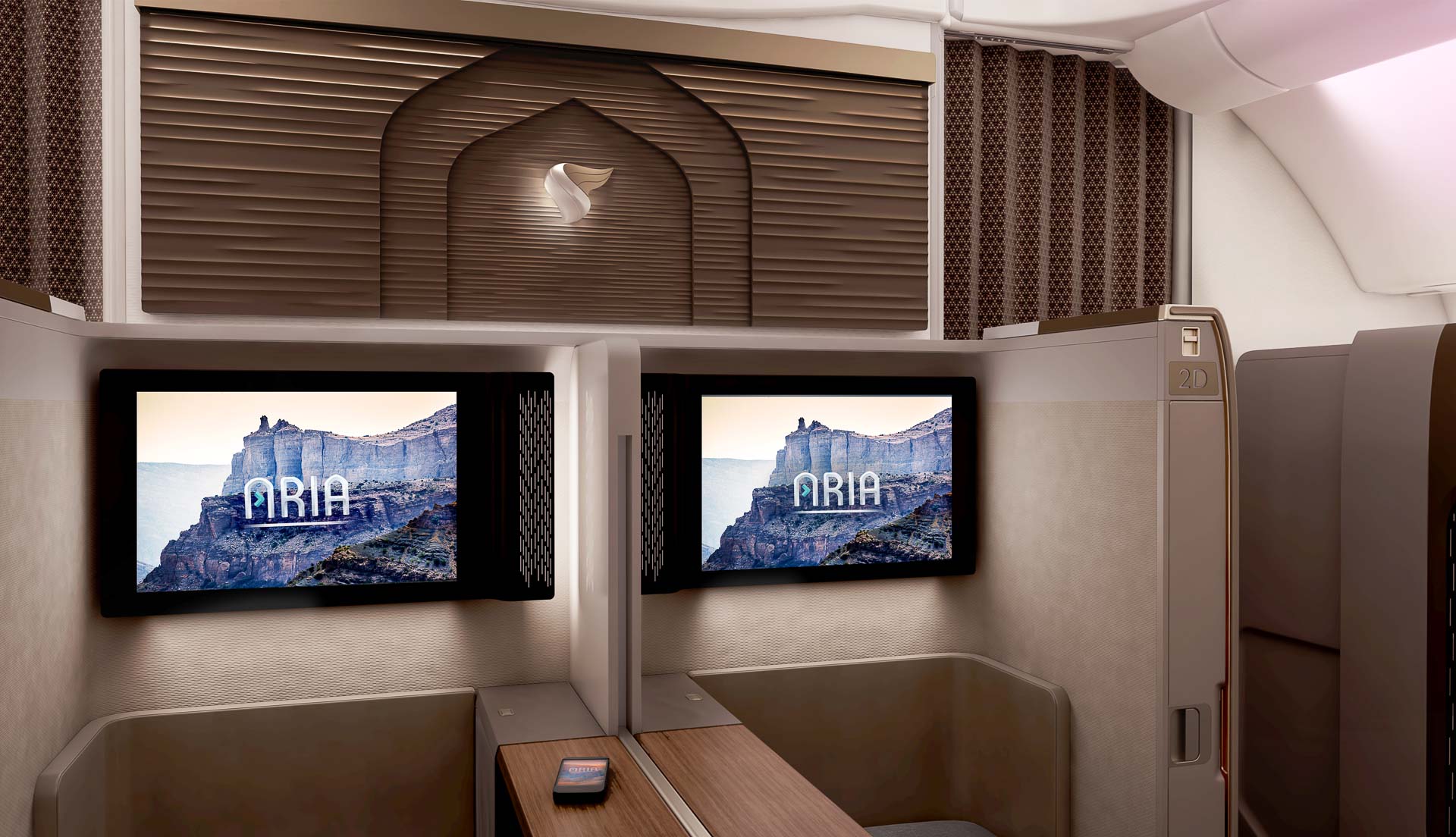 Oman Air - Mini Suite First Class - IFE