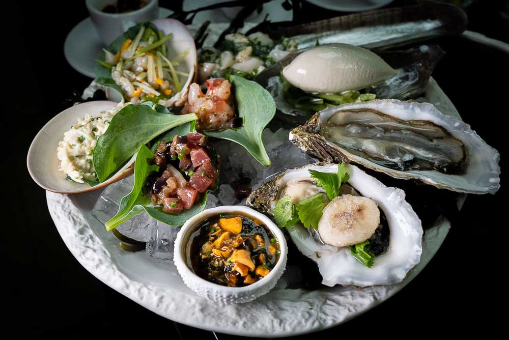 Plateau de fruits de mer de Gaya par Pierre Gagnaire © DR