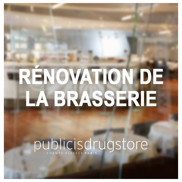 Nouveaux restaurants 2017 - France - Publicis Drugstore par Eric Frechon