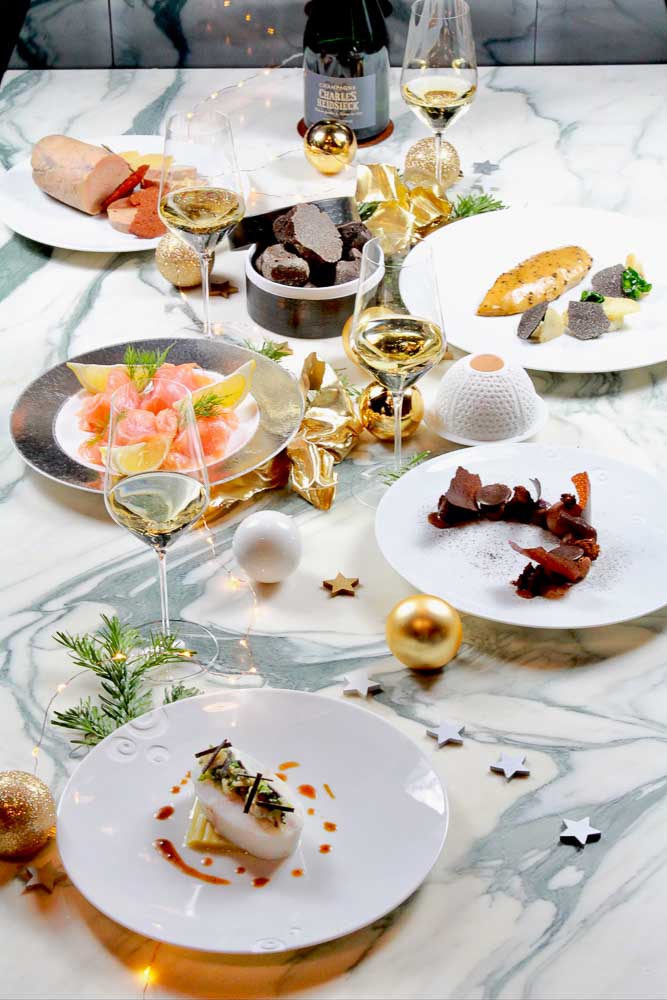 10 Menus de Noël de chefs étoilés à déguster à la maison