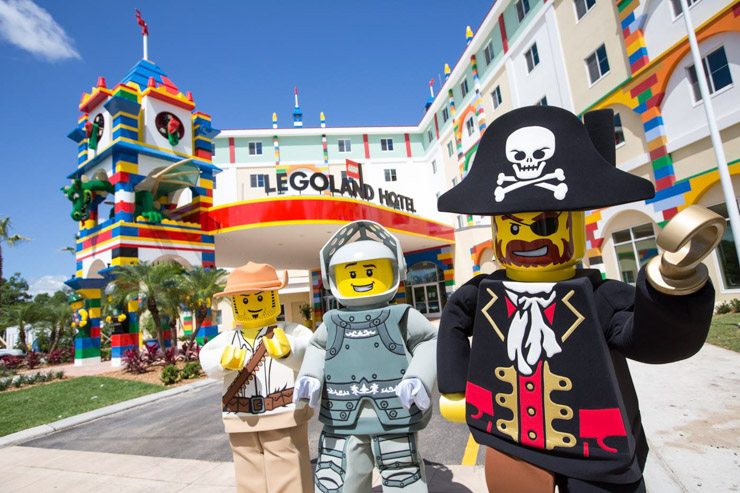 L’hôtel Lego vient d’ouvrir ses portes en Floride - Les personnages