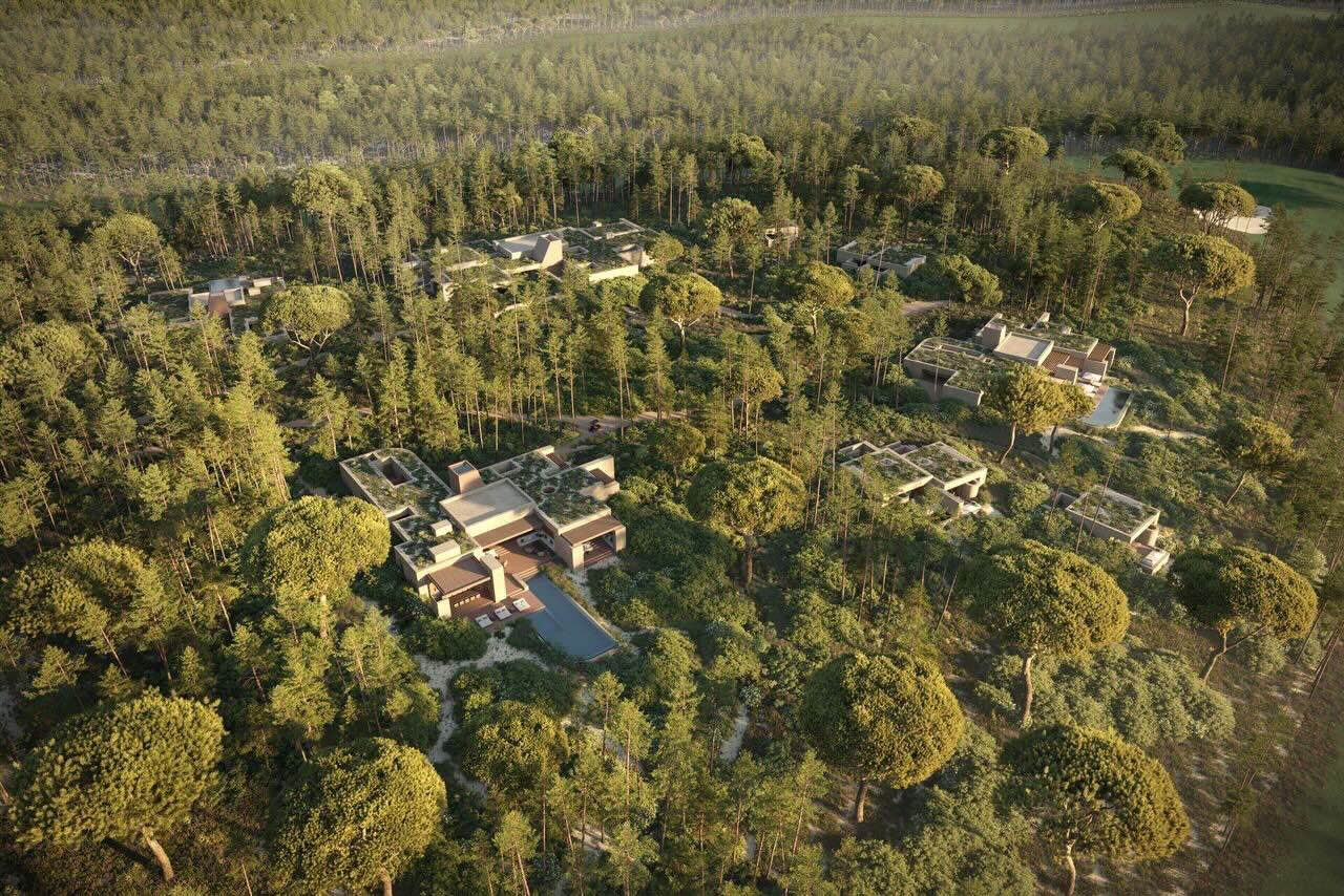 Un hôtel autour de la nature © Hayes Davidson Un hôtel autour de la nature © Hayes Davidson