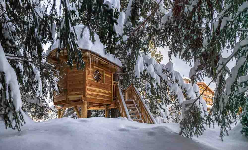 Les Airelles Courchevel - la Cabane du Royaume des Enfants © DR