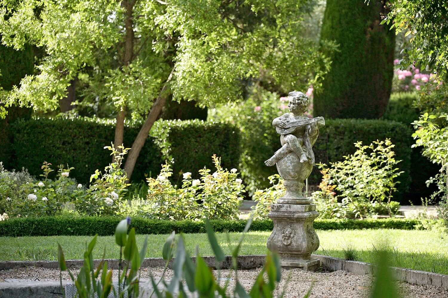Les jardins du domaine © L.Parrault