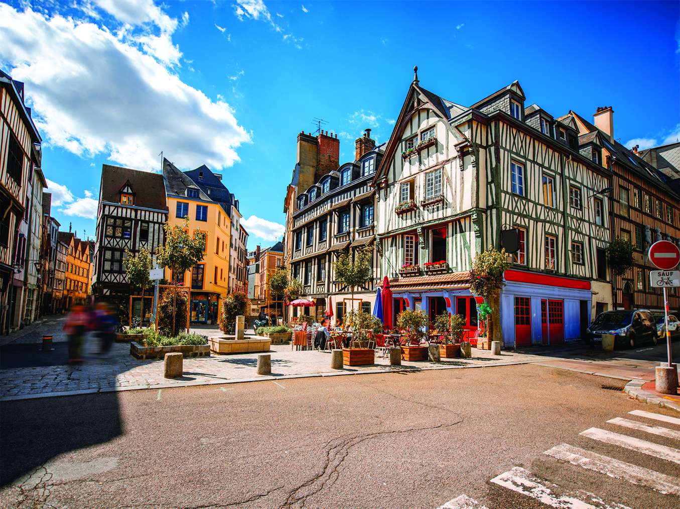 Centre historique de Rouen et maisons à colombages en Normandie © rh2010 Centre historique de Rouen et maisons à colombages en Normandie © rh2010