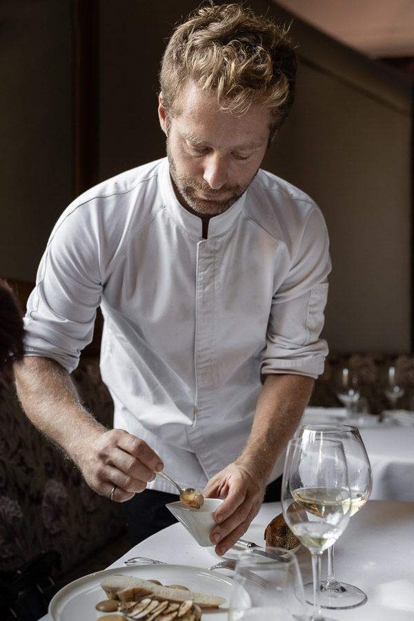 Le chef étoilé Julien Dumas prend les rênes du restaurant gastronomique du Saint James Paris © Anne-Claire Delorme