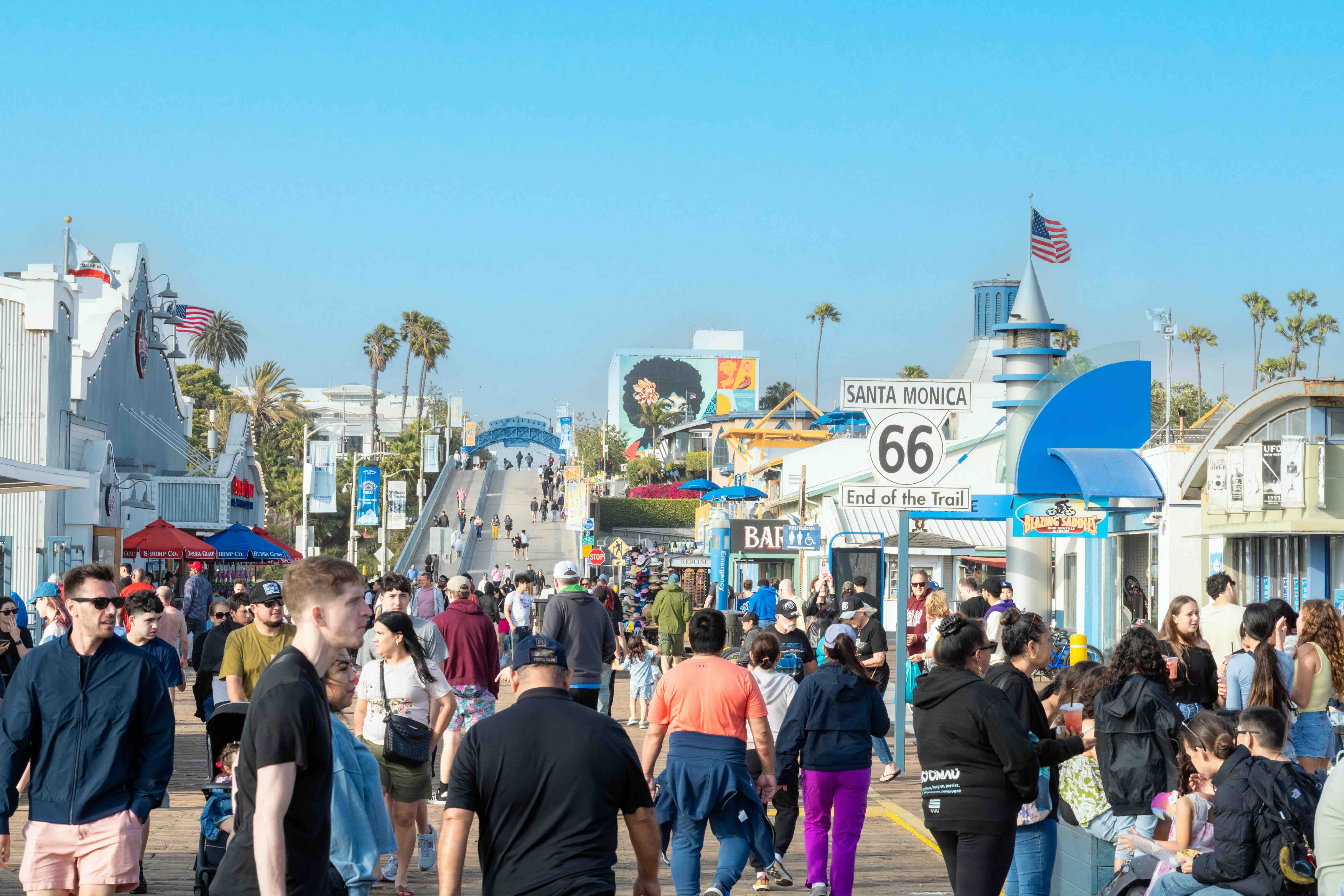 Le centenaire de la route 66 se fête à Santa Monica © DR