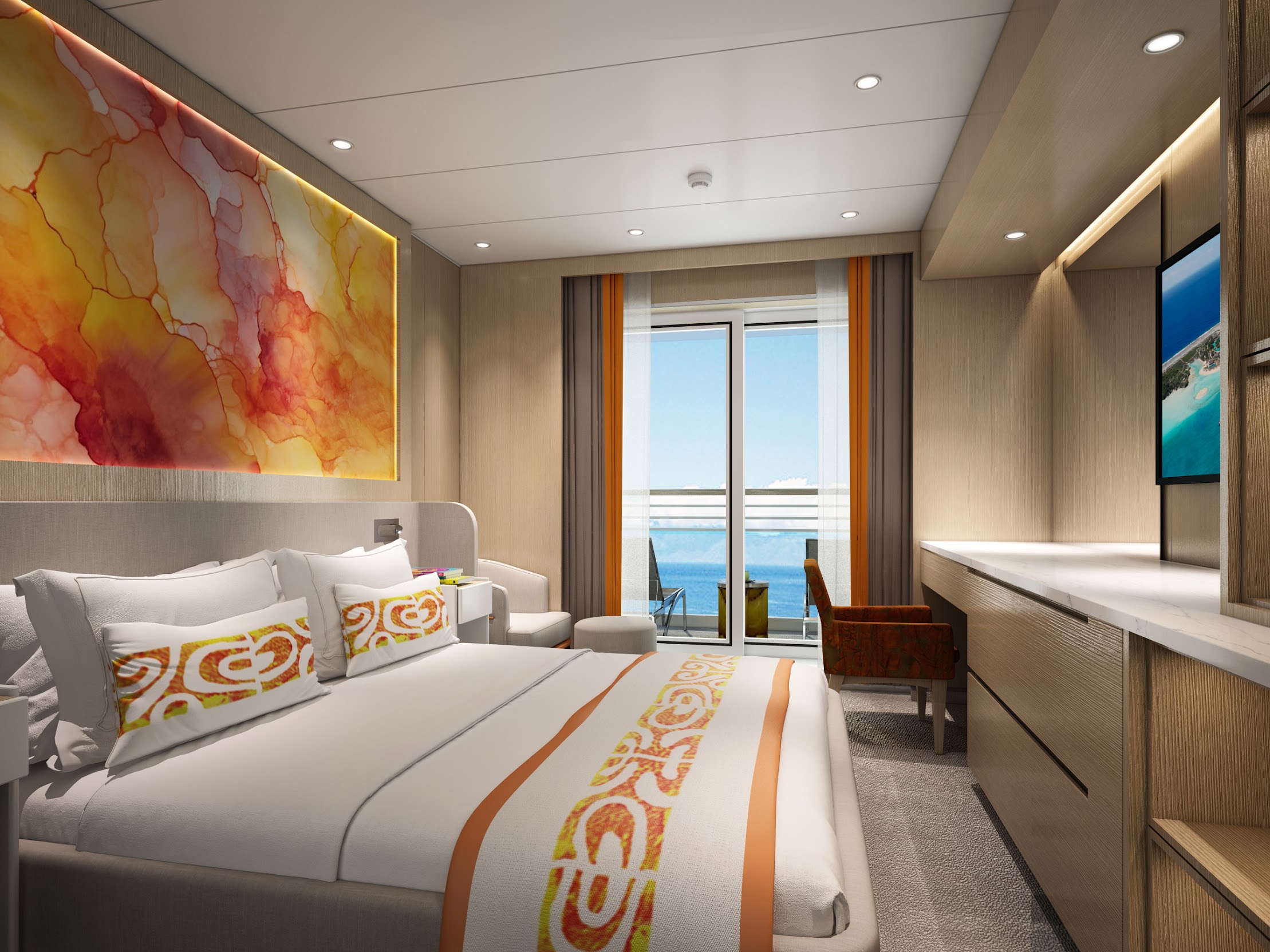 La cabine Deluxe © Aranui Cruises
