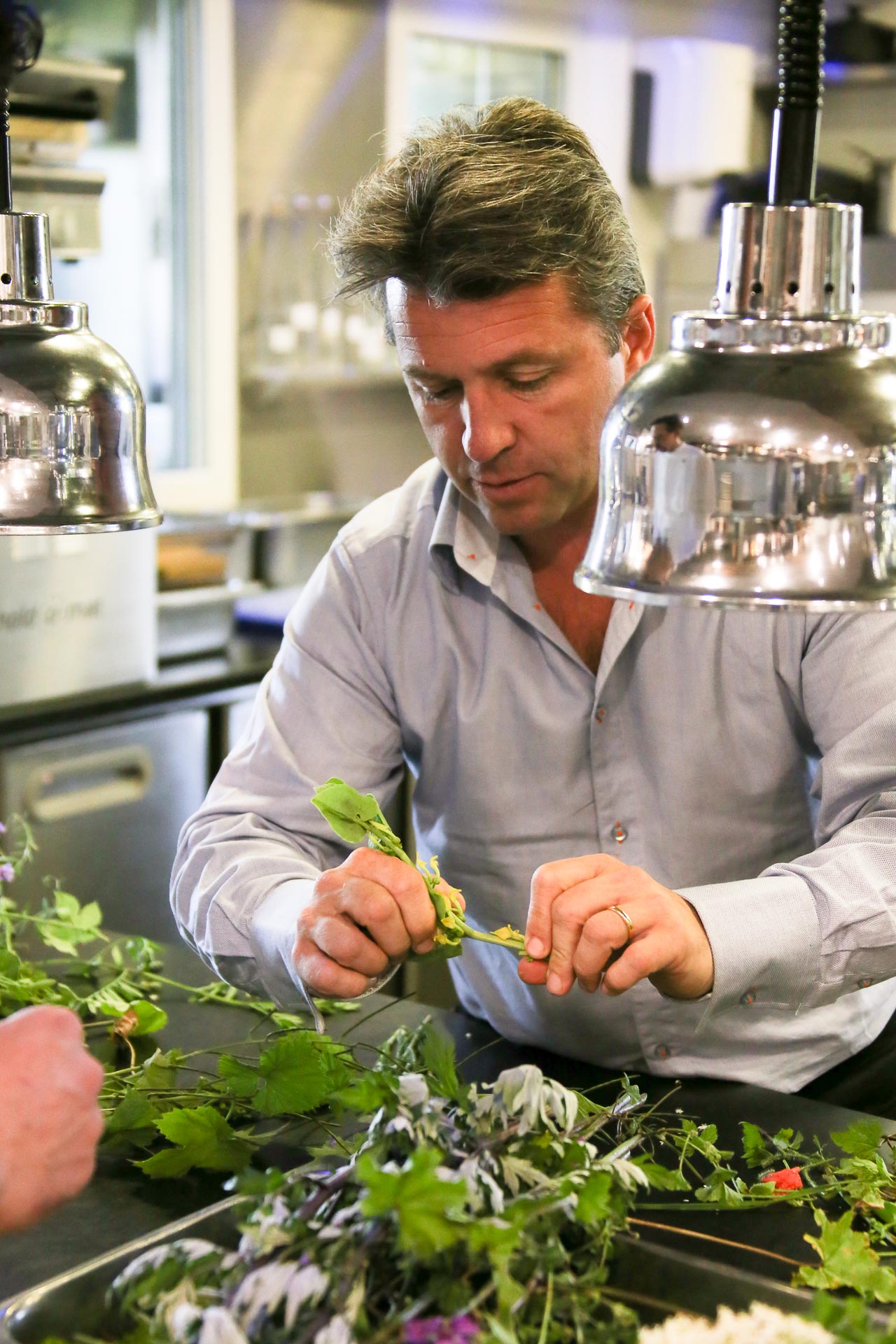 Le chef Edouard Loubet.