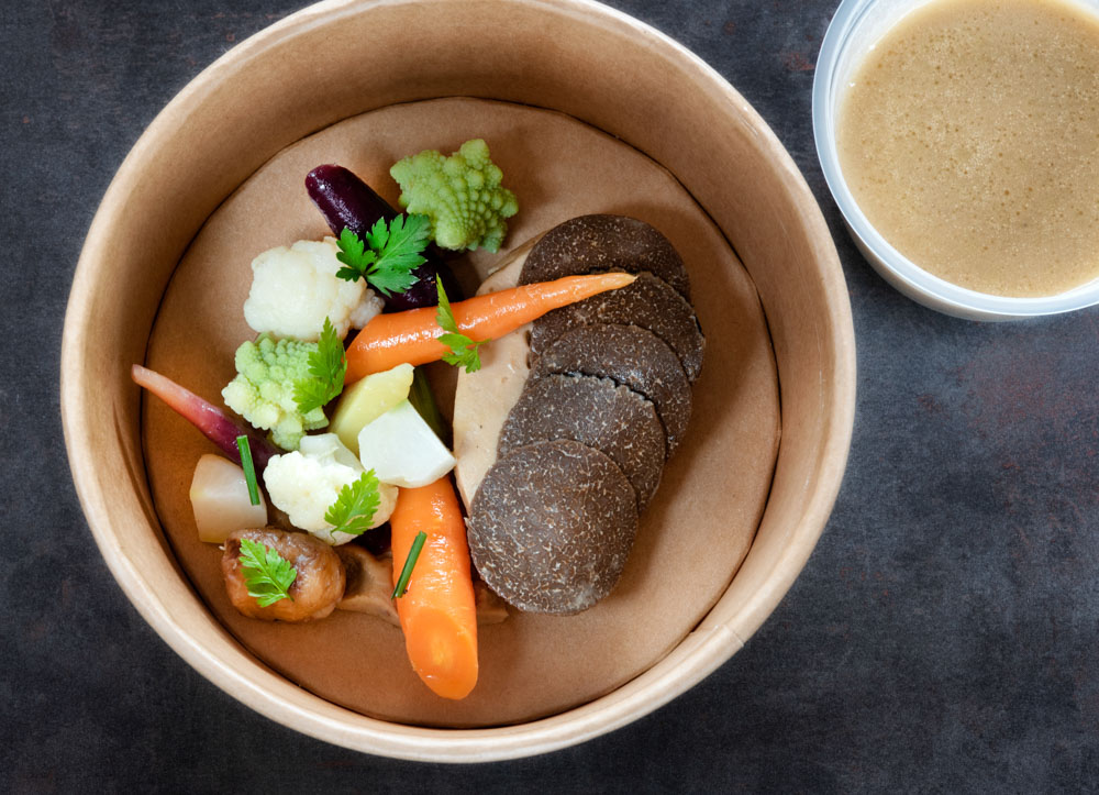 Foie gras poché au Clair de La Plume 