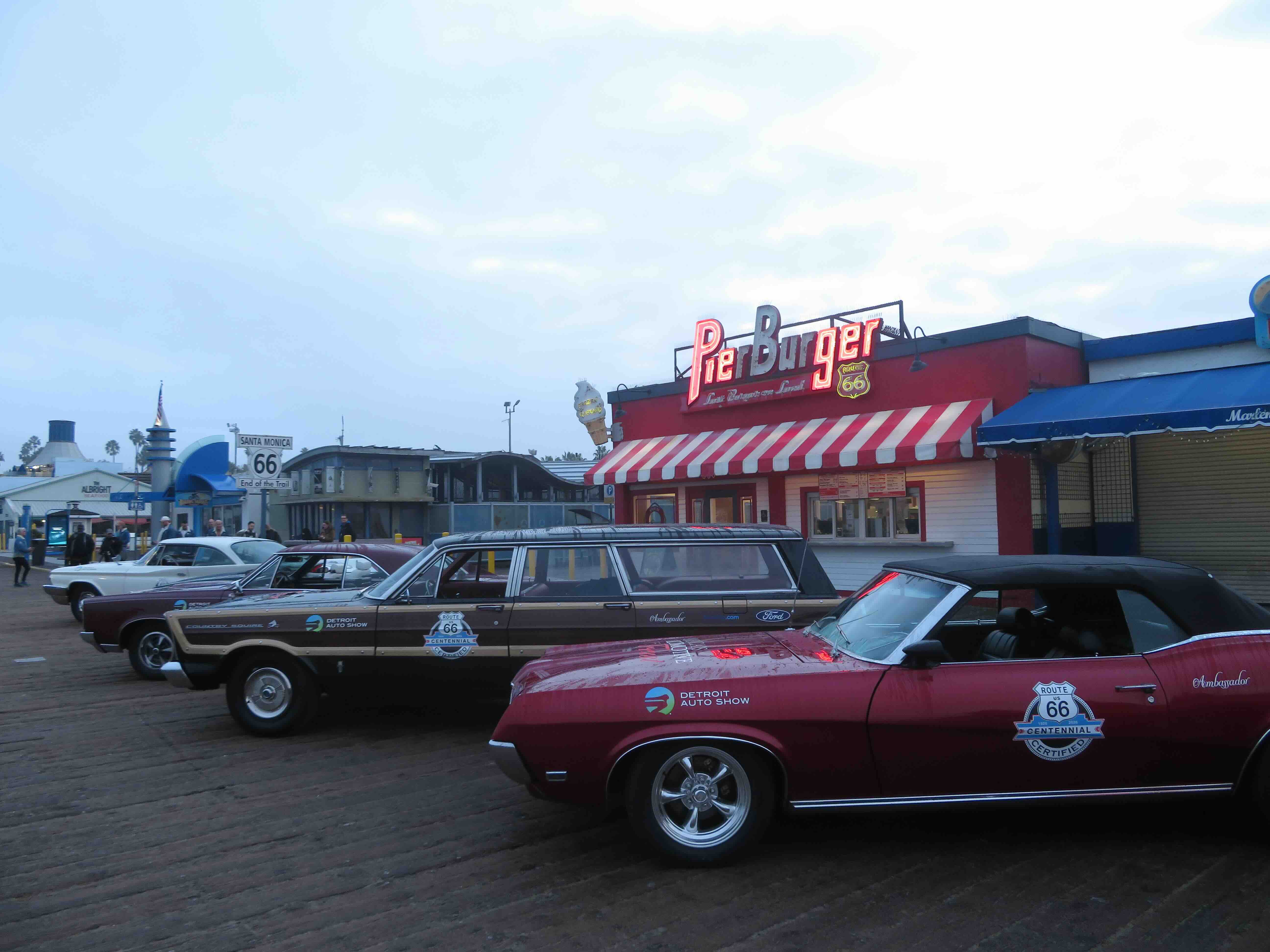 Le centenaire de la route 66 se fête à Santa Monica © DR