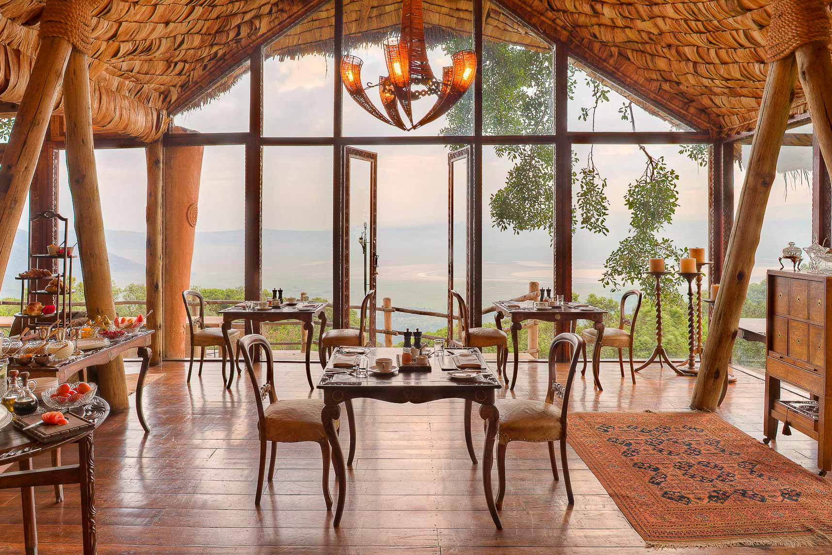 &Beyond Ngorongoro Crater Lodge © DR