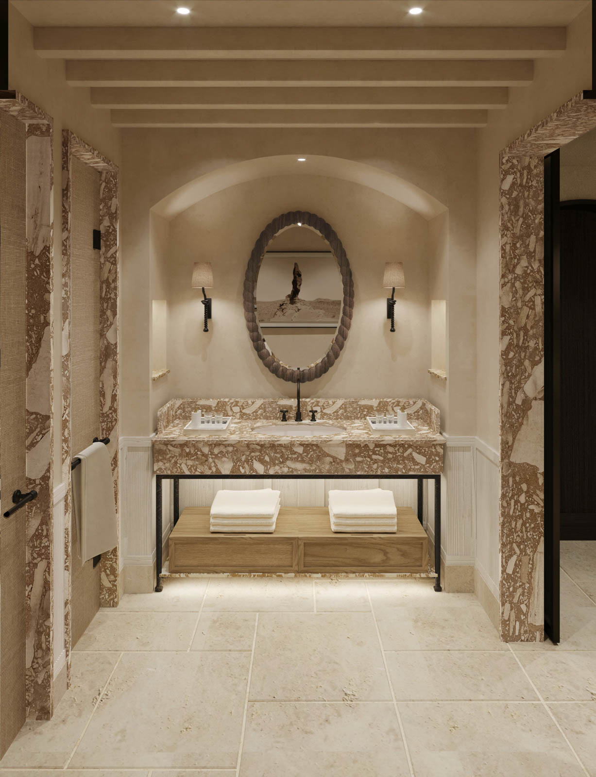 Oetker Collection Saint-Tropez - salle de bains chambre deluxe