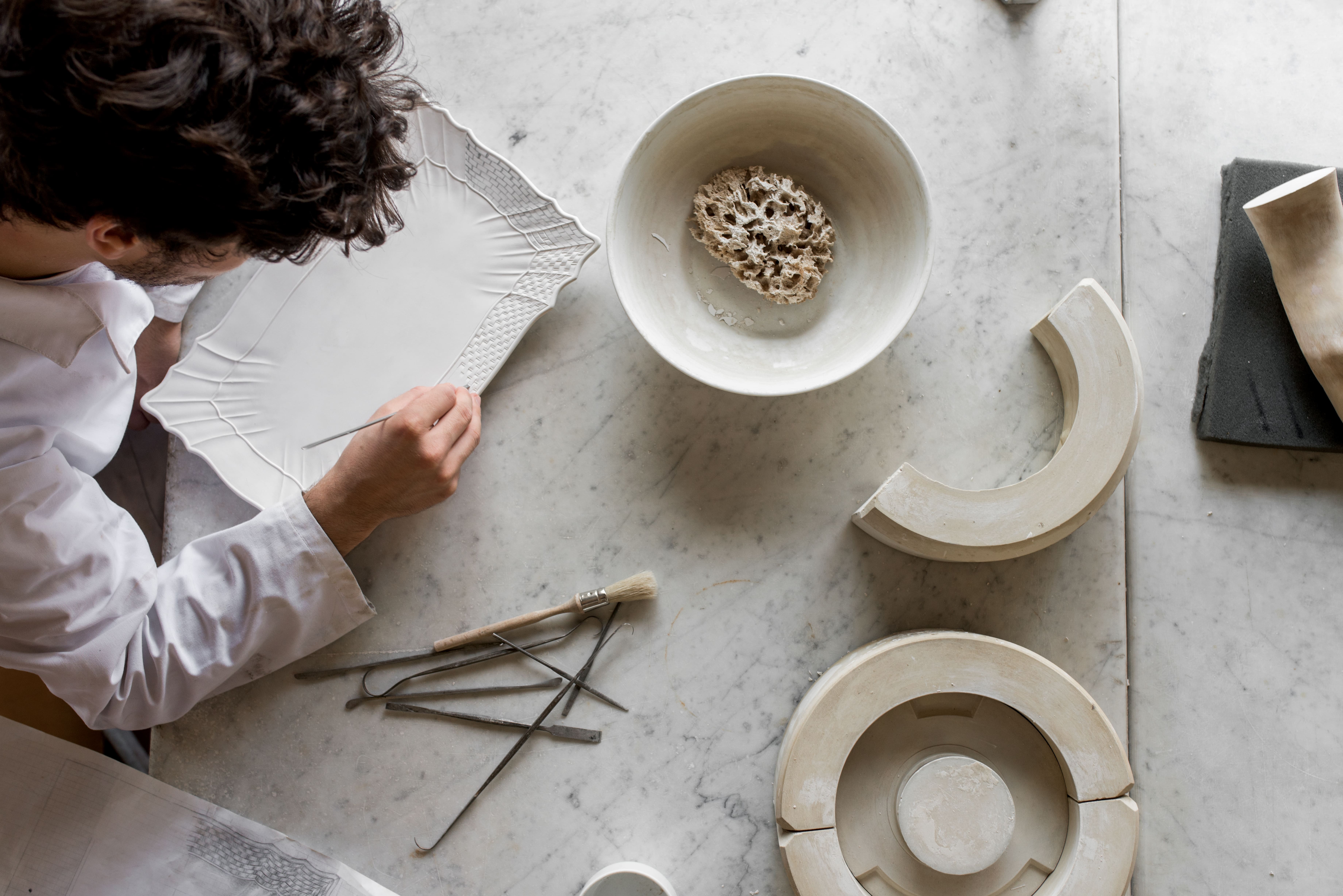 Peinture sur céramique © Ginori 1735 Peinture sur céramique © Ginori 1735