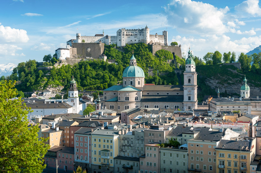 Le centre-ville de Salzbourg © Tourismus Salzburg Gmbh