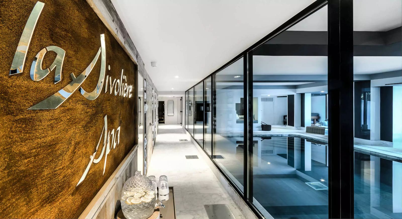 L’espace bien-être de l’hôtel © La Sivolière 