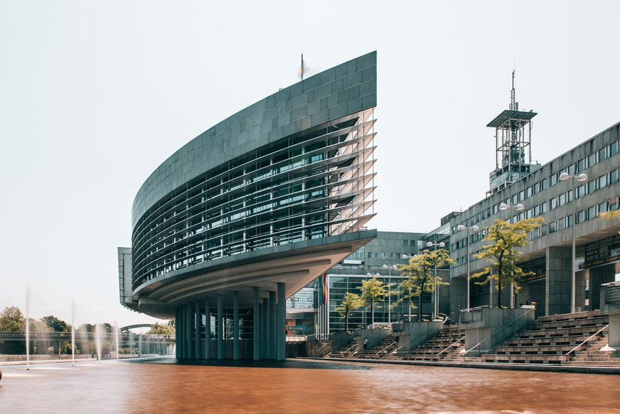 Le siège du parlement à Sankt Pölten © NiederösterreichWerbung Romeo Felsenreich