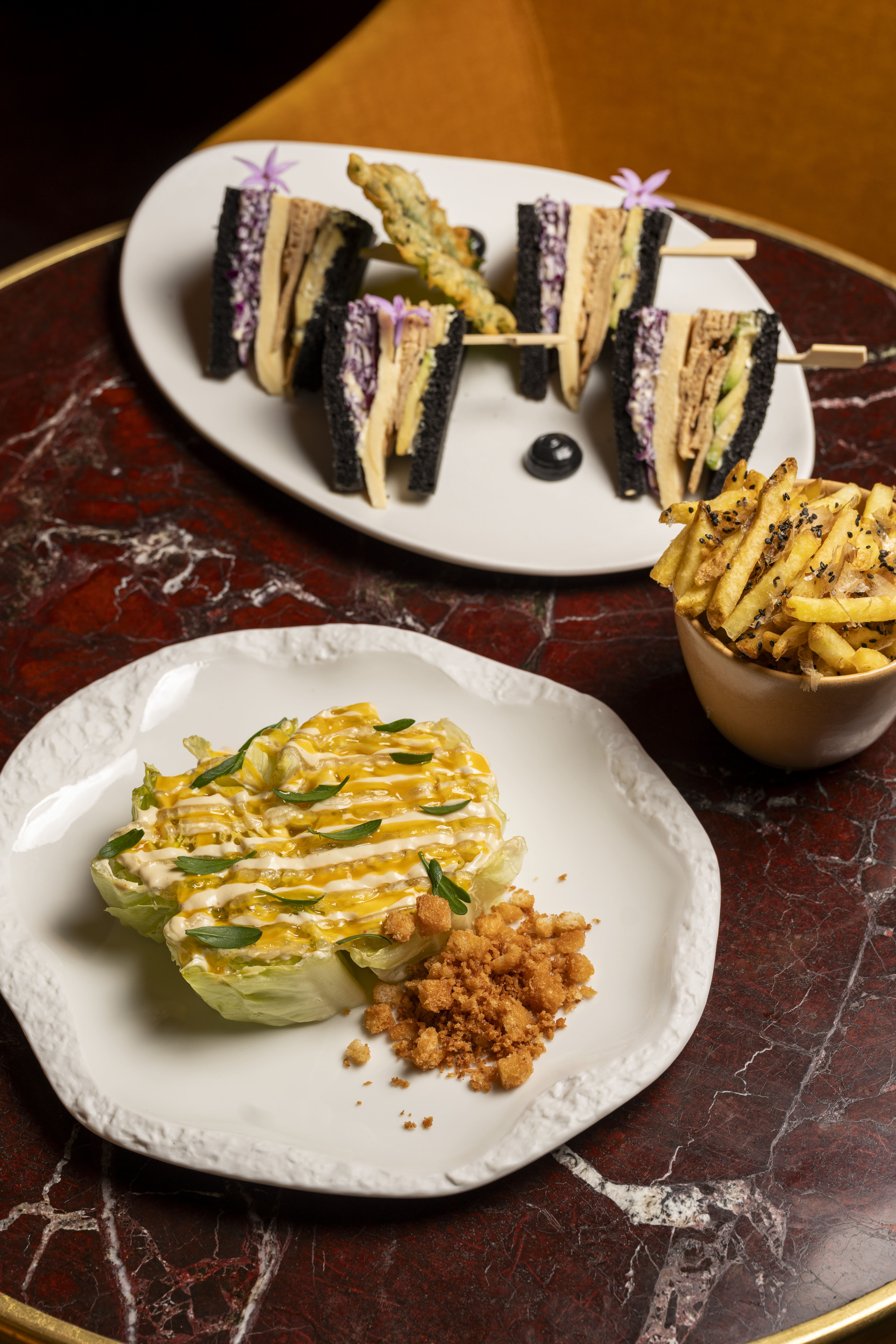 Le club sandwich et la salade César revisités 