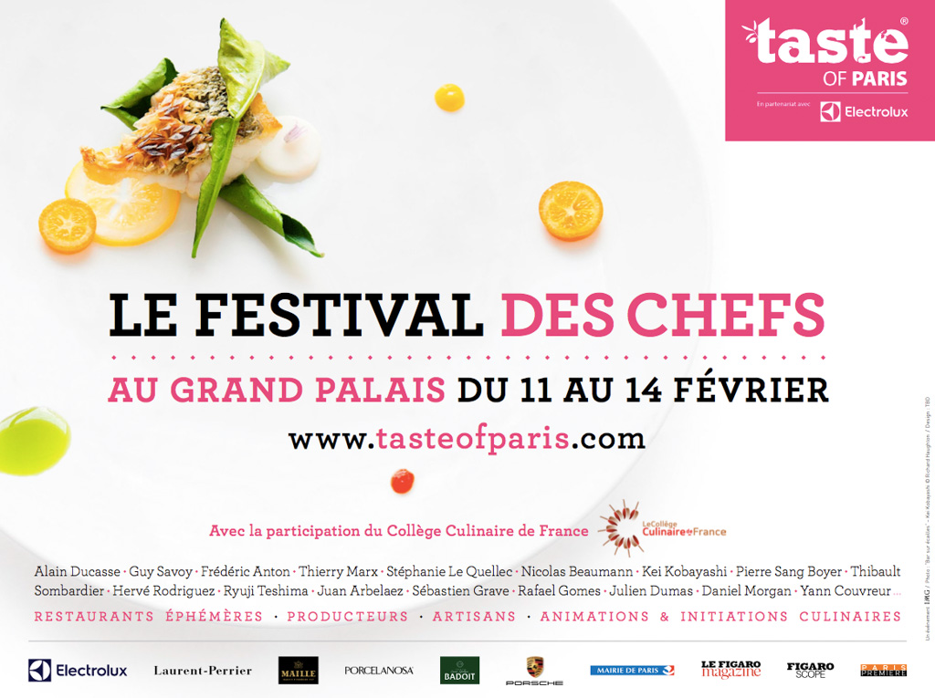 Affiche Taste of Paris 2016