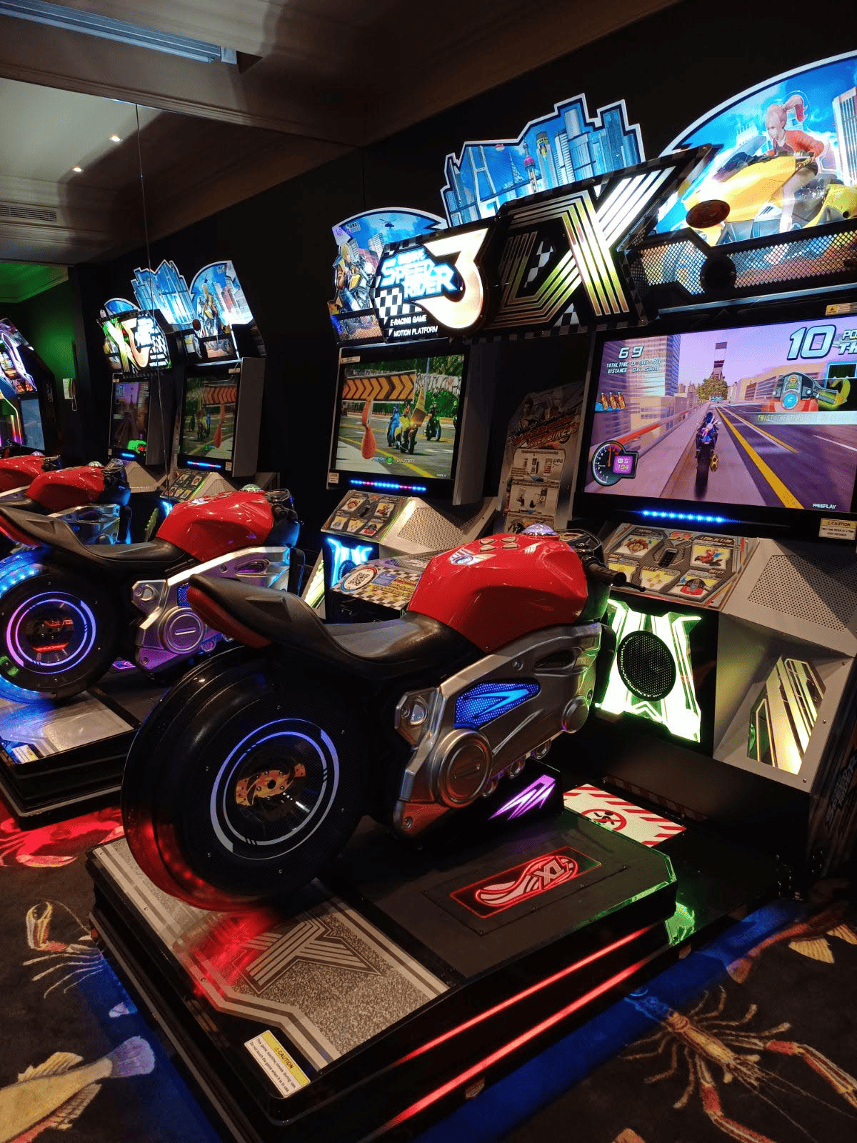 Une dixaine de jeux d’arcade © Agence Pancake 