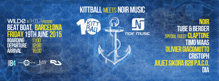 Kittball Meets Noir Music – Boat Cruise