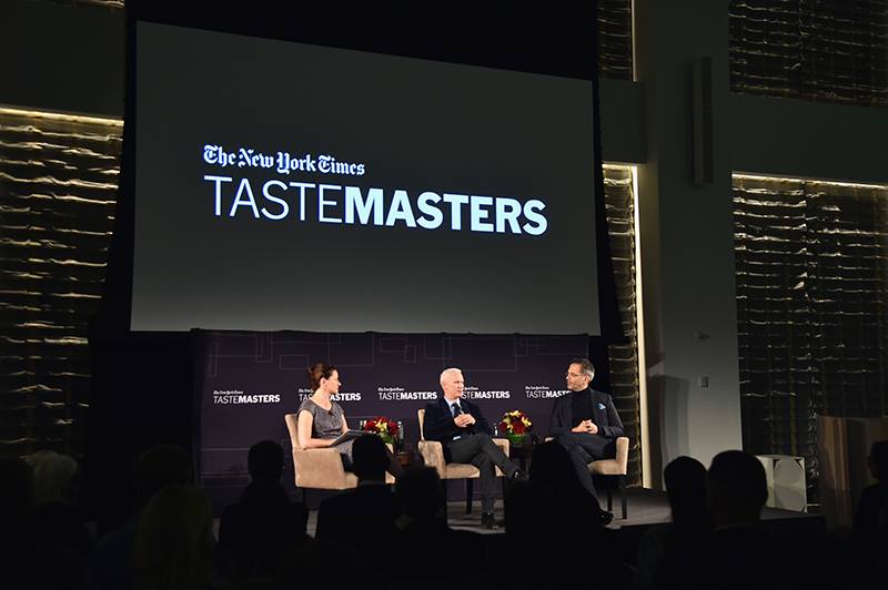 La première discussion "TasteMasters" au Park Hyatt New York organisée par le New York Times