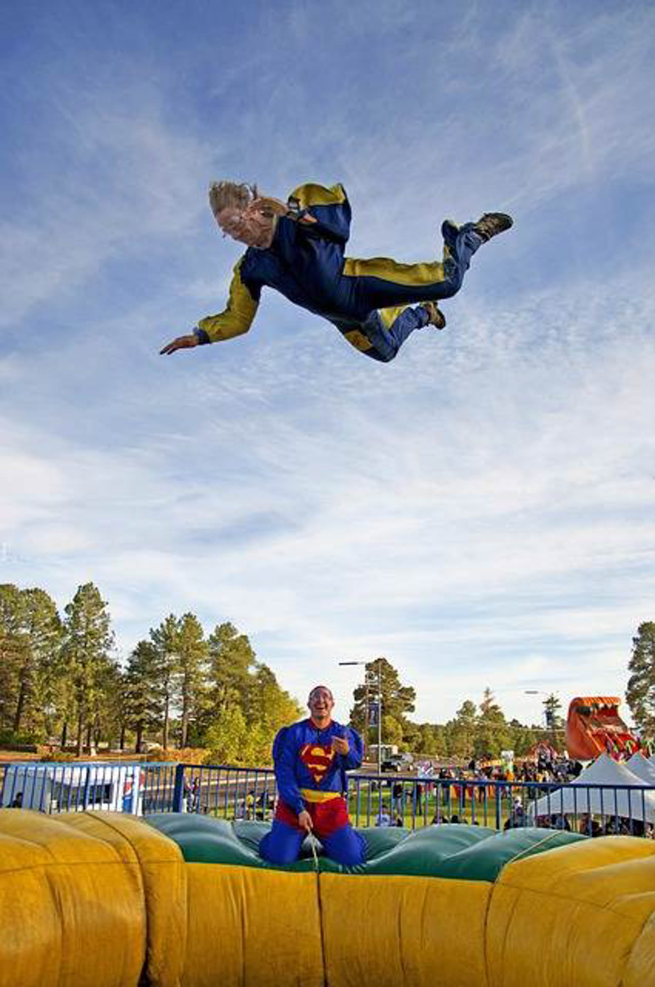 simulateur de chute libre